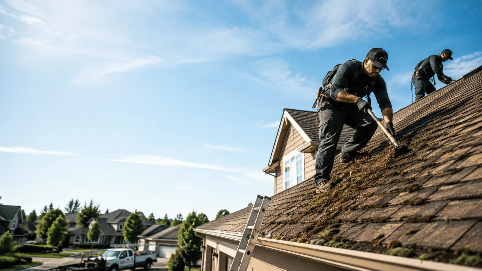 Roof Moss Removal in Cleveland, MO near me
